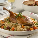 Arroz de pato: receita portuguesa no forno