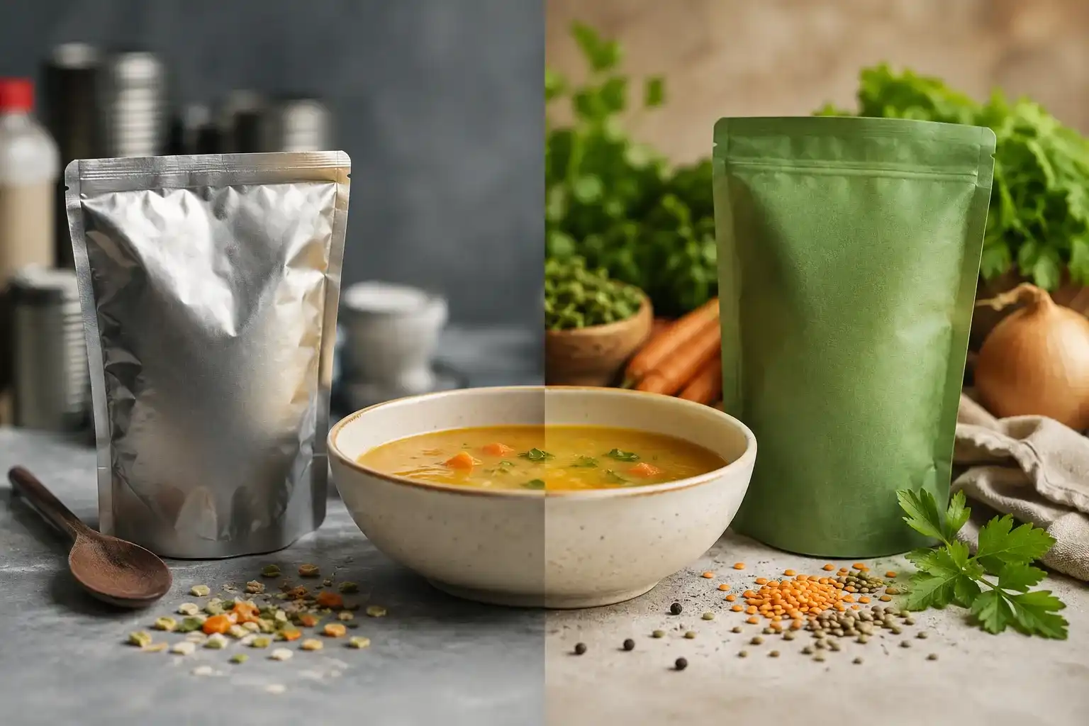 Sopas orgânicas embaladas: vale a pena pagar mais?