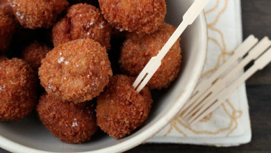 Almôndegas com Béchamel