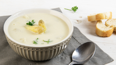 Creme de Espargos Brancos