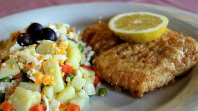 Filetes de Polvo Panados