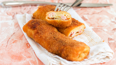 Palitos de Fiambre Panados